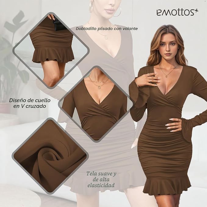 Vestido Cruzado Wrap