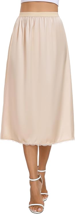 Vestido Slip Satinado