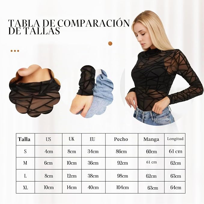 Blusa Túnica Transparente