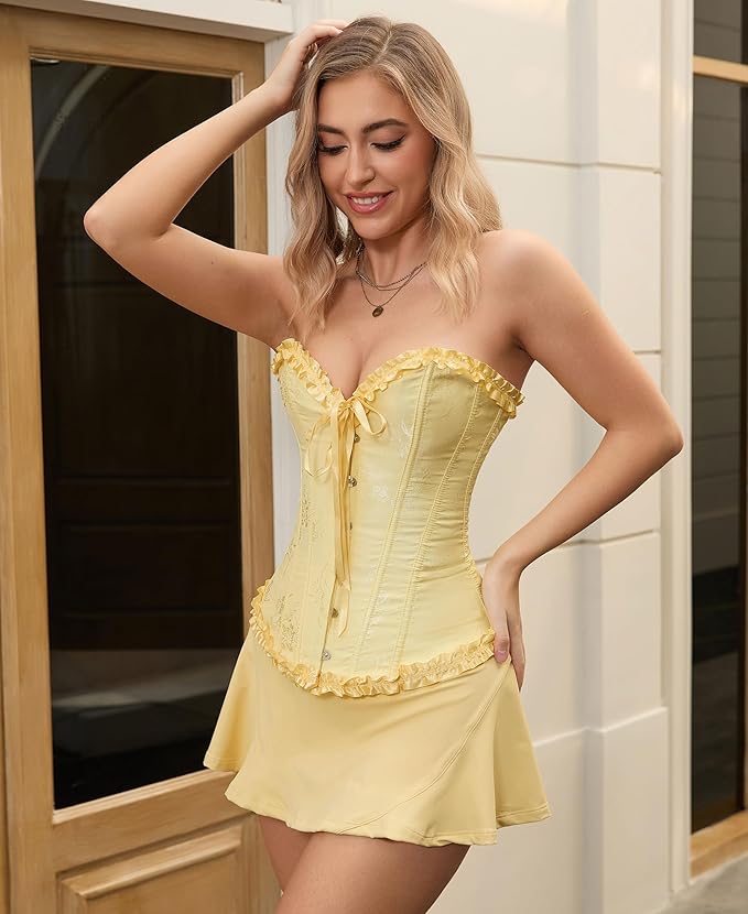 Top Corset Satinado
