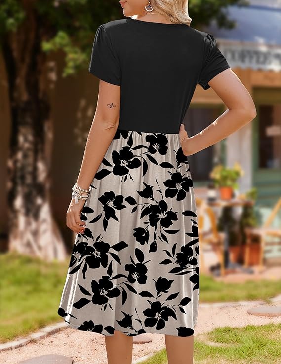 Vestido Midi Floral