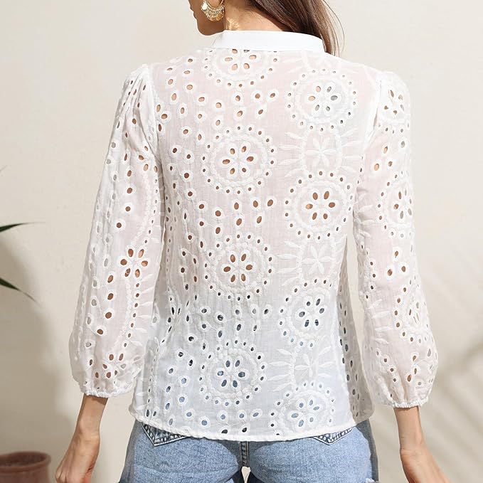 Blusa Manga Globo
