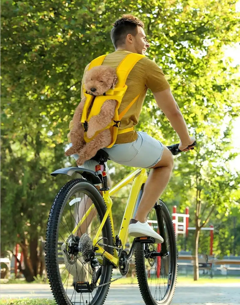 Mochila transportadora para perros y gatos