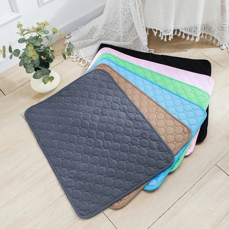 Manta absorbente reutilizable para orina de perro, pañal absorbente