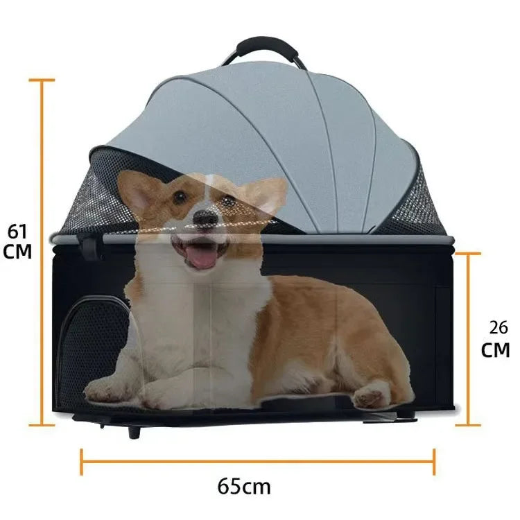 Cochecitos para mascotas 3 en 1